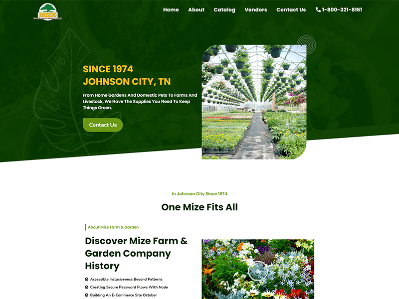 Mize Garden Portfolio