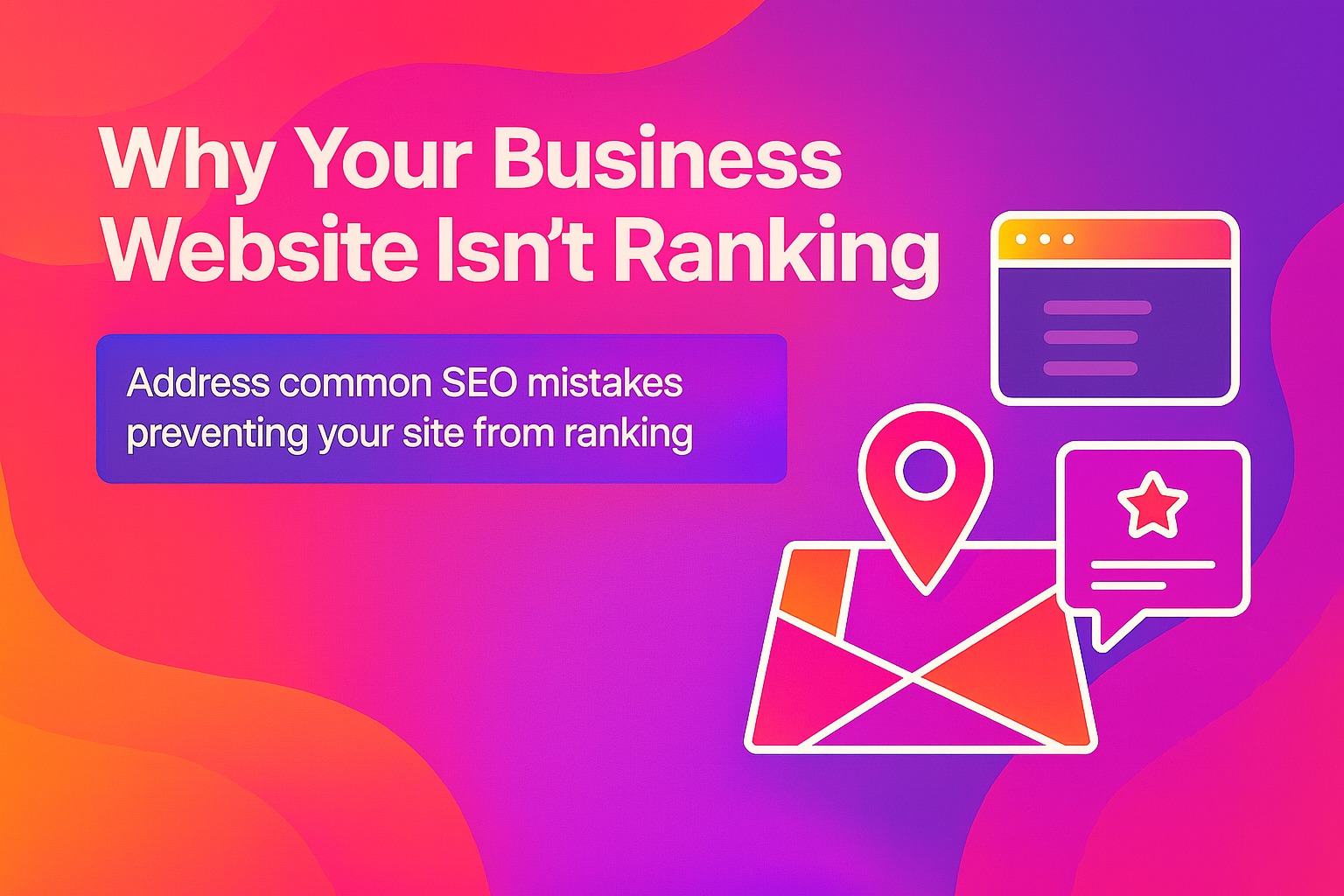 Why Your Business Website Isn’t Ranking